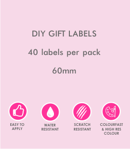 DIY Pressie Labels